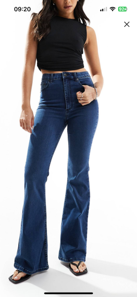 Wide jeans