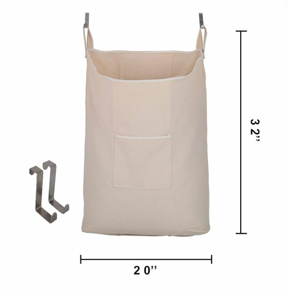 Hanging washing basket