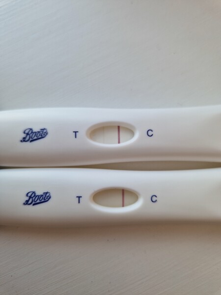 is this a early positive or line eyes