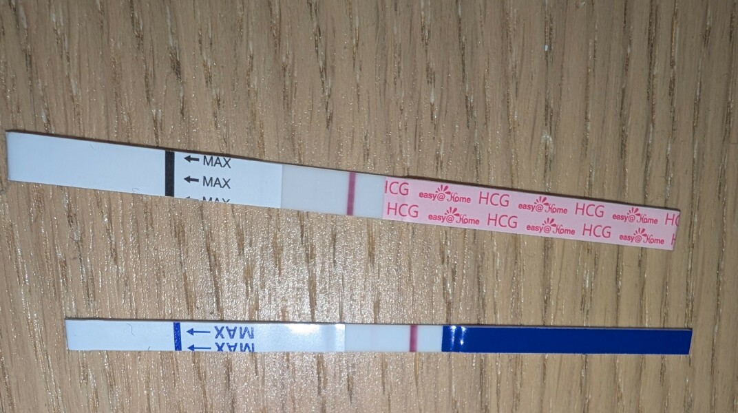 TTC after miscarriage- faint line at 10dpo?