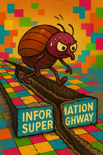 The Bluestocking does a late night flit again