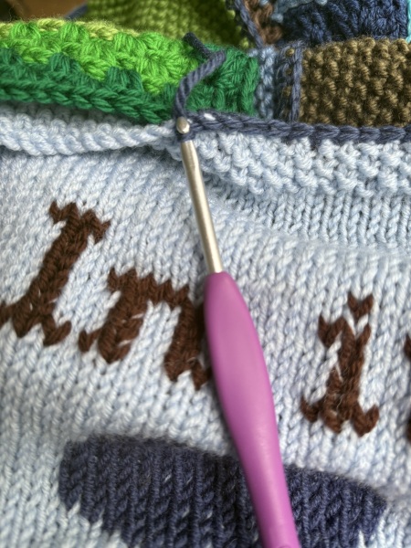 Woolly Hugs. Desperately sad news we are afraid. Making a Blanket for lovely Swashbuckled whose son has tragically died.