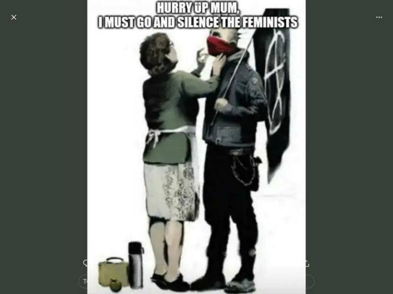 Pro-trans activists clash with police at explosive women's rights protest