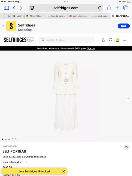 Chanel-esque suit for bride?