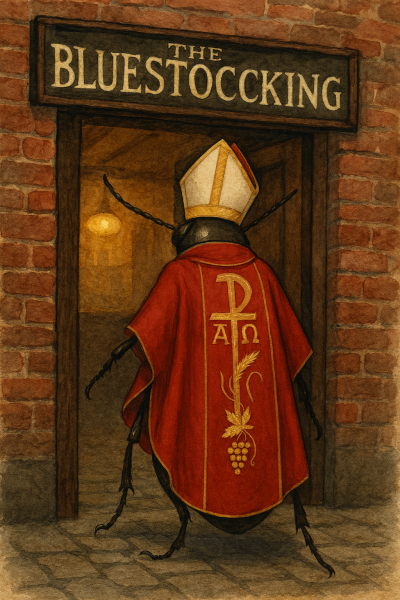 The Bluestocking does a late night flit again