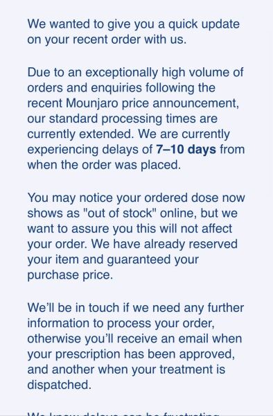 Medexpress- prescribing? Delivering?