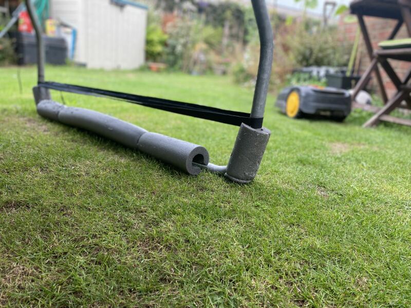 Does anybody have any inventive ideas about this lawnmowing dilemma?