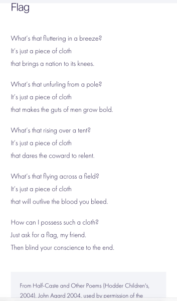 Children asking about the current influx of England flags…