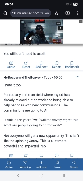 Constant intrusive videos