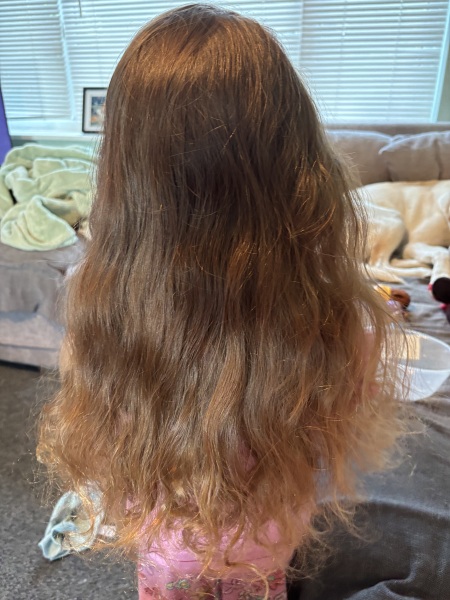Child’s wavy hair advice