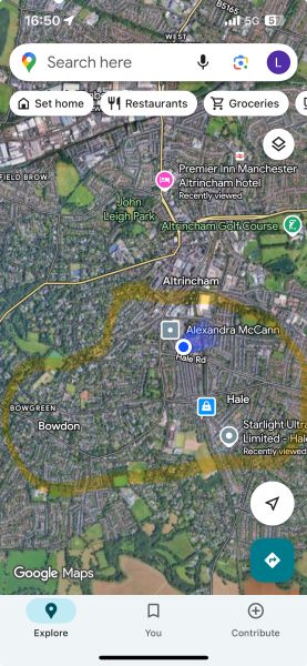 Moving to Altrincham