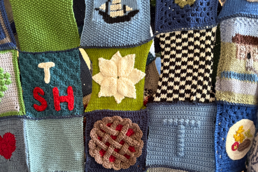 Woolly Hugs. Desperately sad news we are afraid. Making a Blanket for lovely Swashbuckled whose son has tragically died.