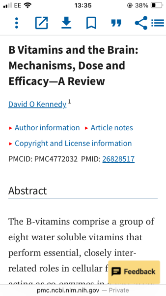 Any B12 experts around to look at my numbers?