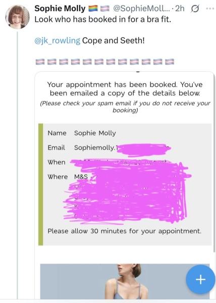 Misinformation correction: M&S Staff