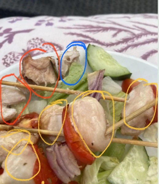 Does this chicken look cooked to you?