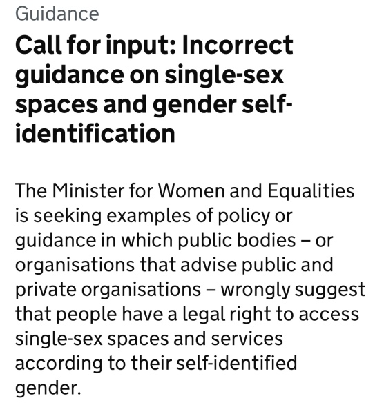 EHRC is taking regulatory action against organisations in the policing, education and health sectors whose policies misrepresent equality law on  single sex spaces
