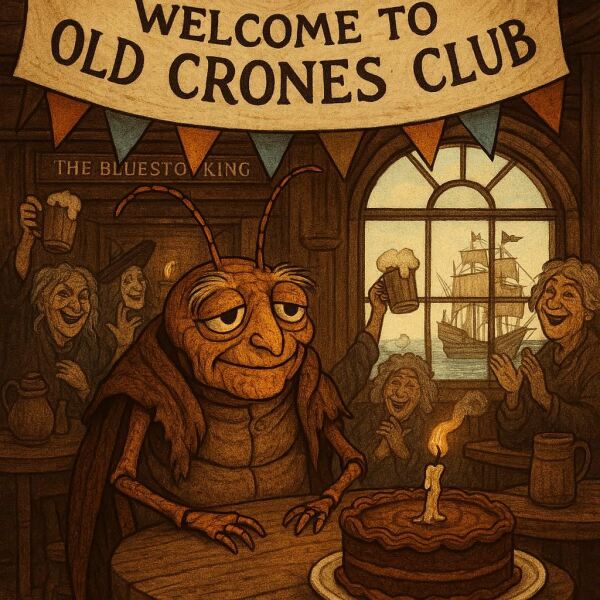 The Bluestocking does a late night flit again