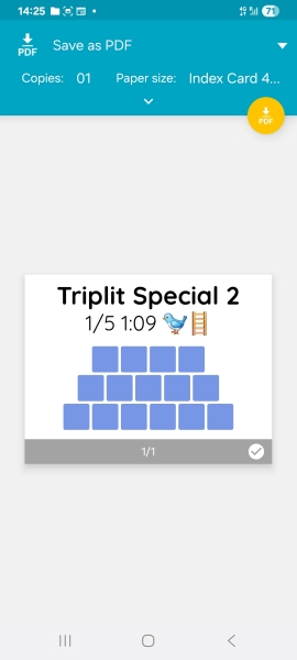 Yet another new word game - let me introduce you to Triplit!