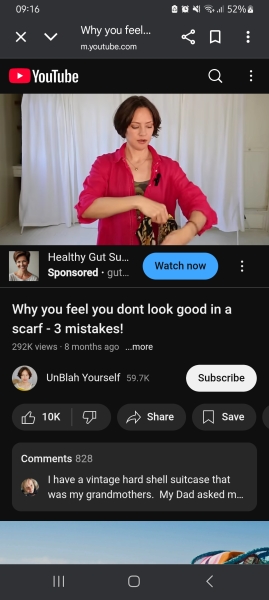 What to do with a silk scarf?