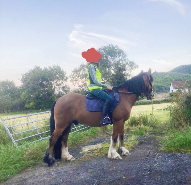 Able to ride horses again