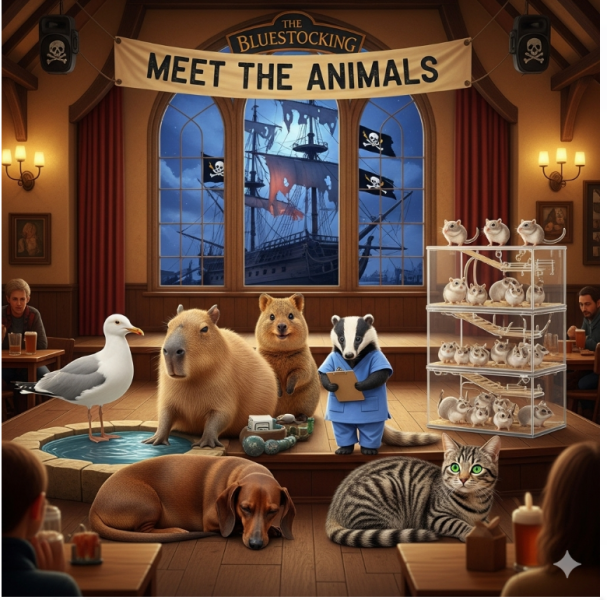 The Bluestocking Pub - Withered Old Haggis edition.