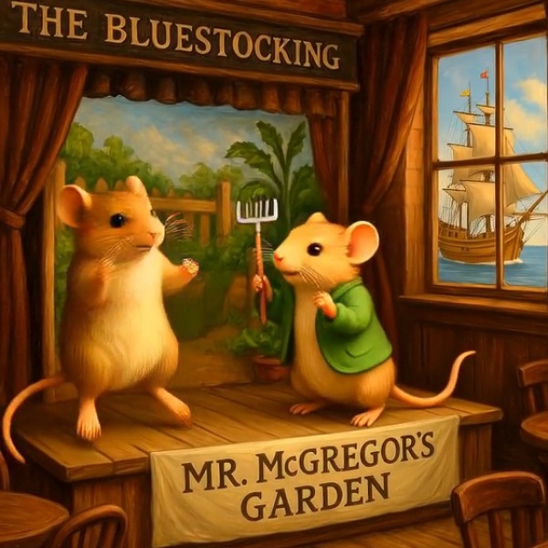 The Bluestocking does a late night flit again