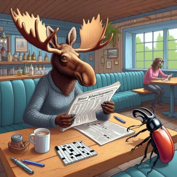 The Bluestocking does a late night flit again