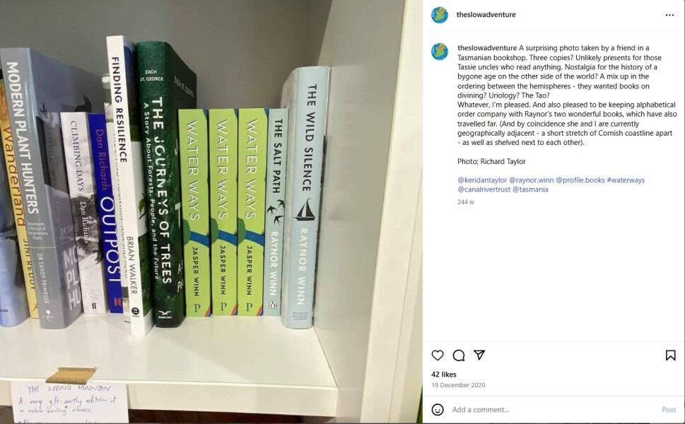 Thread 16: To feel disappointed after reading this in The Observer about the author and her husband from The Salt Path book and film?