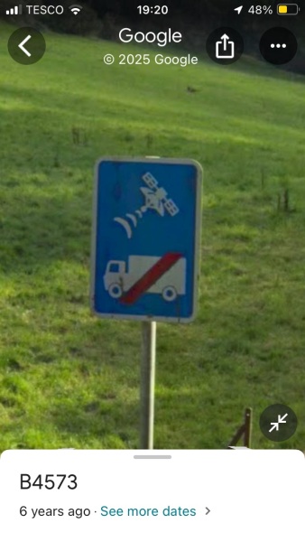 What does this road sign mean?