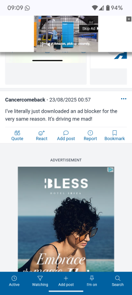 Constant intrusive videos