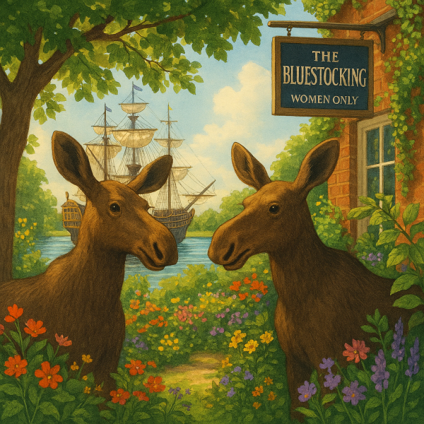 The Bluestocking - holding the line and losing the thread