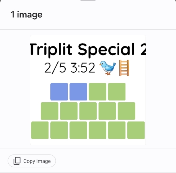 Yet another new word game - let me introduce you to Triplit!