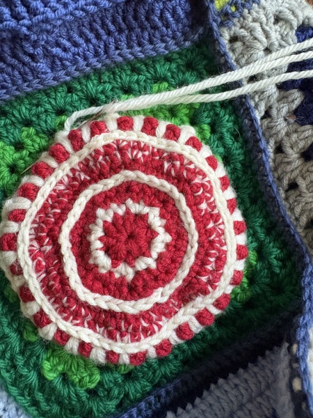 Woolly Hugs. Desperately sad news we are afraid. Making a Blanket for lovely Swashbuckled whose son has tragically died.