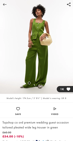 Androgynous wedding guest outfit for teen