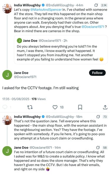 M&S apologises over trans employee in bra department (Telegraph)