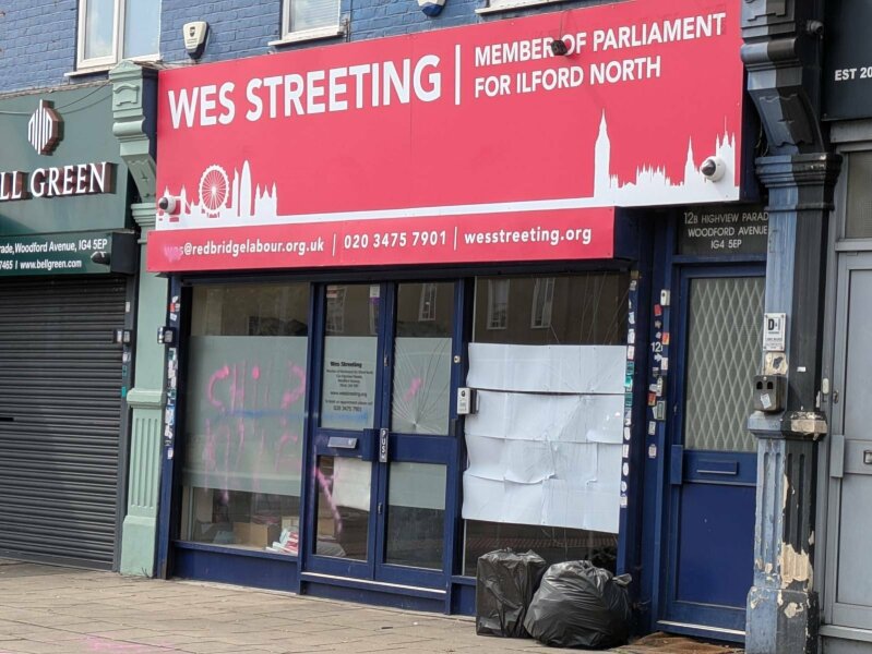 Trans group attack Wes Streeting"s constituency office