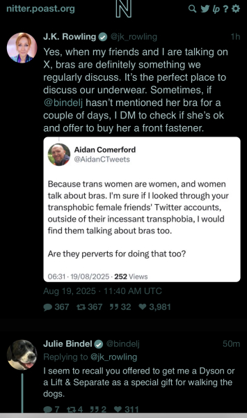 This thread is specifically for people who think JK Rowling is awful so..