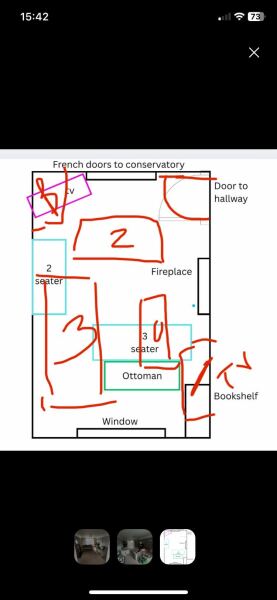 Long Living Room Layout - Help!