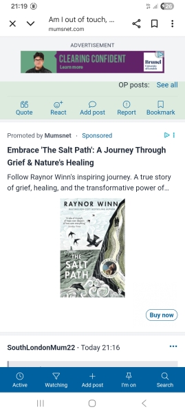 Thread 15: To feel disappointed after reading this in The Observer about the author and her husband from The Salt Path book and film?