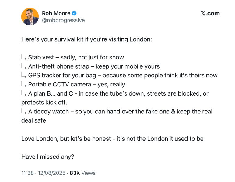 Why is everyone hating on London