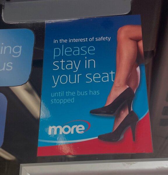 Disgusted at this advertisement on a bus (photo included)