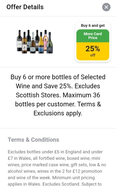 Good deals on alcohol atm