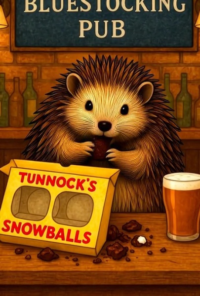 The Bluestocking does a late night flit again