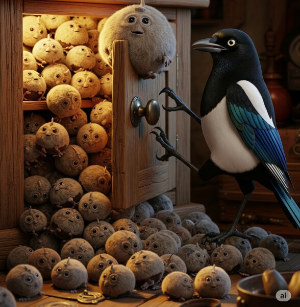 The Bluestocking does a late night flit again