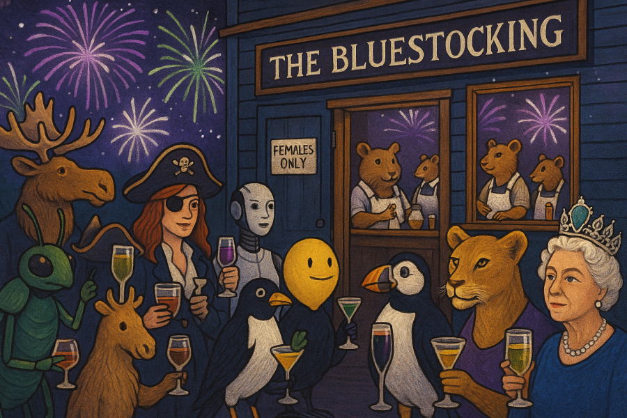 The Bluestocking Pub - Withered Old Haggis edition.