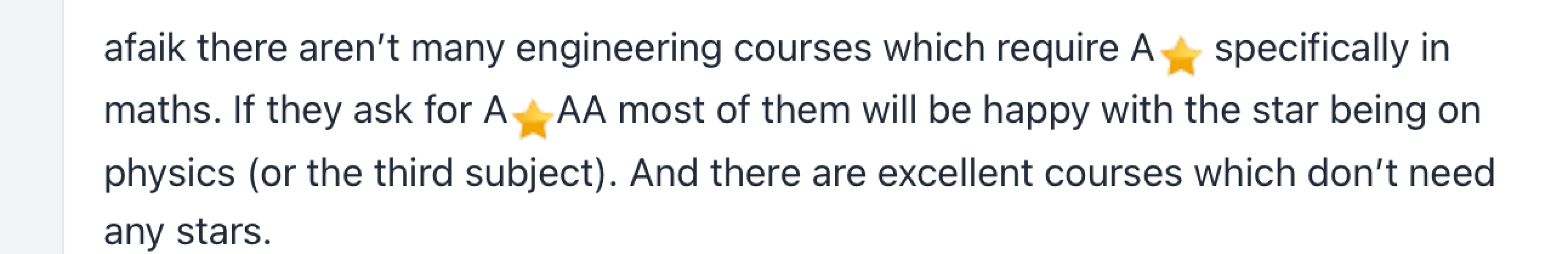 Yearly warning not to take A-level maths with less than a 7 at GCSE