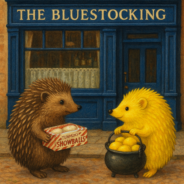 The Bluestocking does a late night flit again