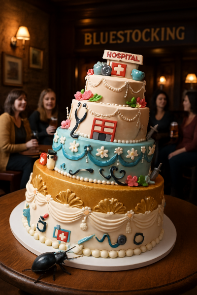 The Autumn Bluestocking - mist, mellow fruitfulness and hot chocolate!