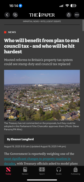 Council tax & stamp duty reform