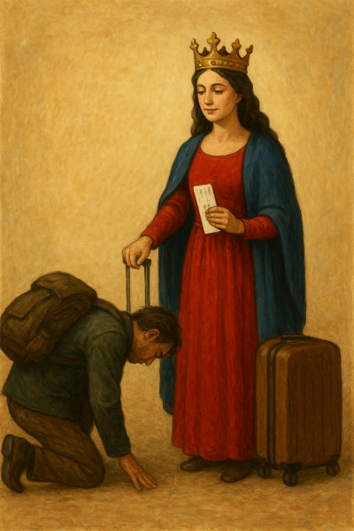 I do not feel bad for people who miss their flights or trains.